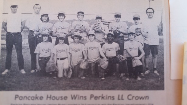 1976 Sandusky:Perkins Little League champions. (Jay Crawford is kneeling second from left). (Photo courtesy Jay Crawford)