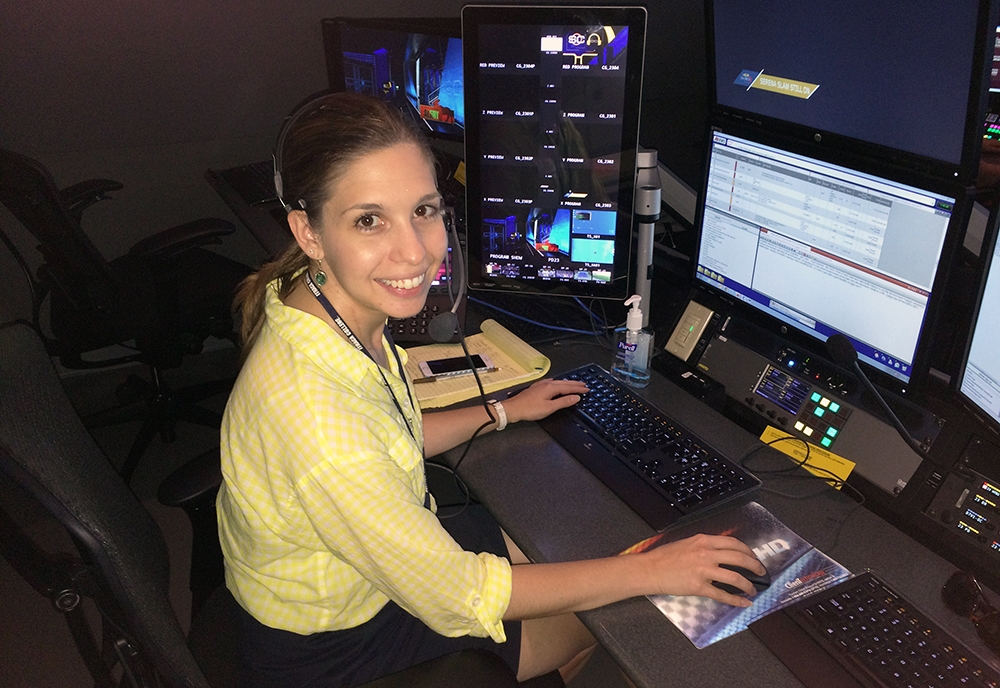 Editorial graphics producer Amy Zeleznock (Photo courtesy Amy Zeleznock)