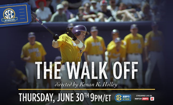 Former LSU baseball player Warren Morris’ championship-winning home run in the 1996 College World Series is the subject of "The Walk Off."